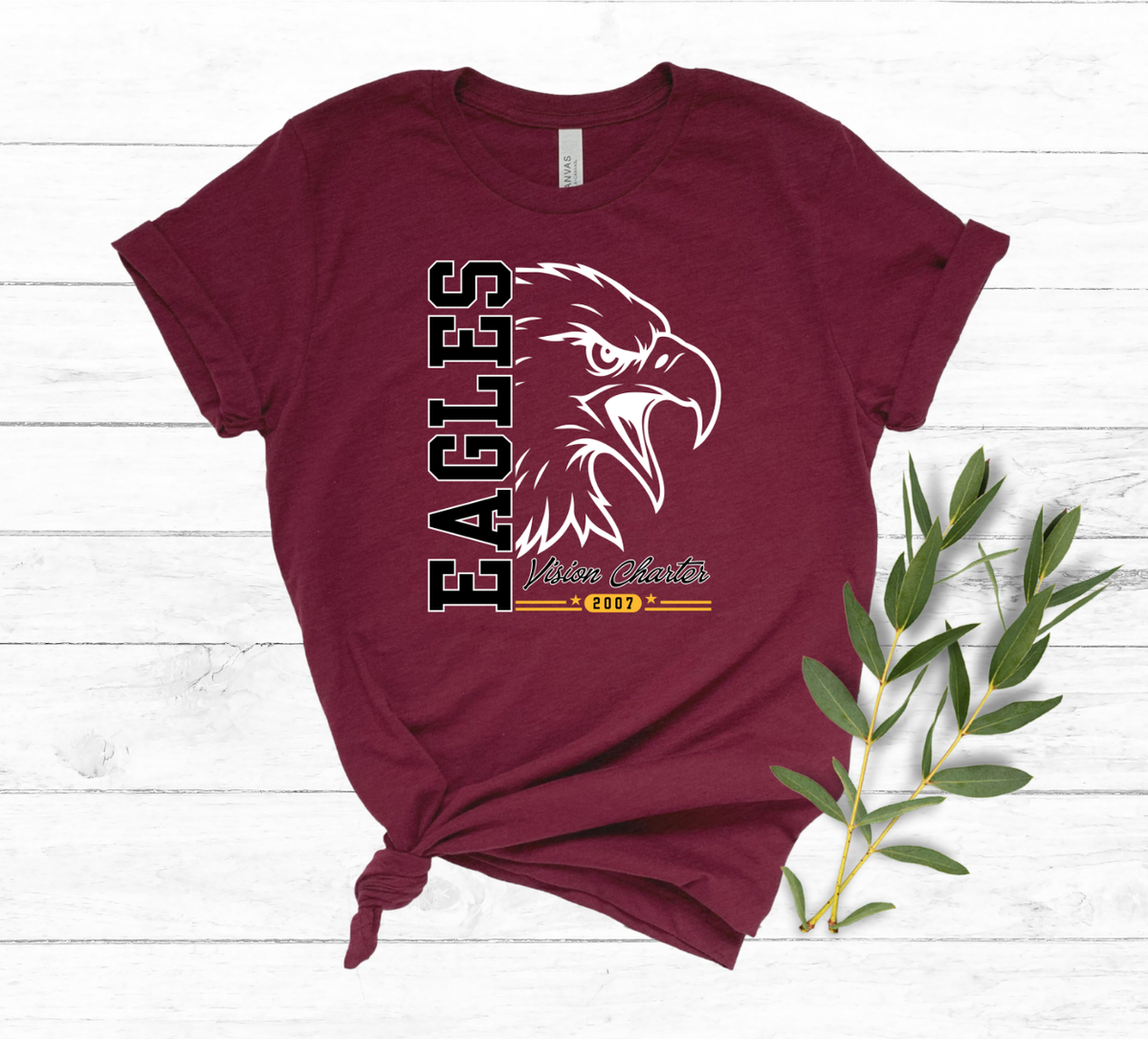 Eagle Head - Maroon