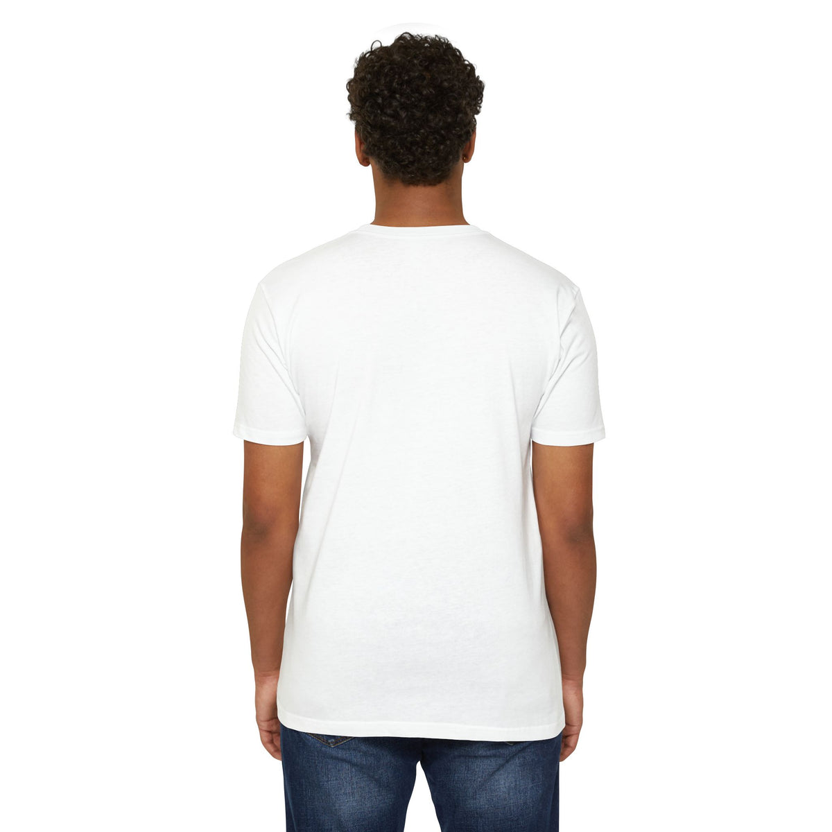 Classic Eagles Basketball Tee - White