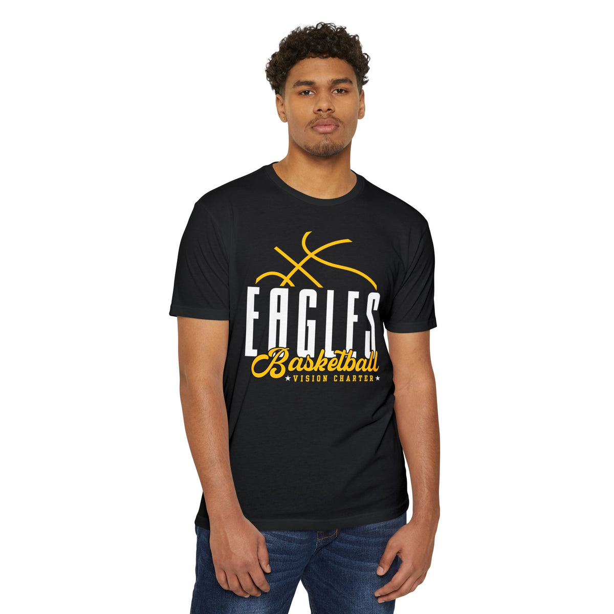 Eagles Basketball Star Design