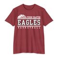 Classic Eagles Basketball Tee - Maroon